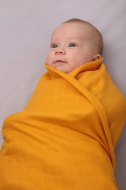 Babymam pielucha muślinowa kocyk otulacz 120x120cm