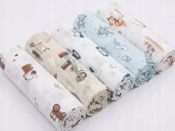 Babymam pieluchy tetrowe bawełna 100% zestaw 5szt