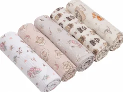 Babymam pieluchy tetrowe bawełna 100% zestaw 5szt