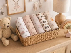 Babymam pieluchy tetrowe bawełna 100% zestaw 5szt