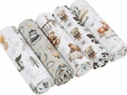 Babymam pieluchy tetrowe bawełna 100% zestaw 5szt