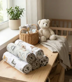 Babymam pieluchy tetrowe bawełna 100% zestaw 5szt