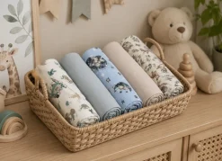 Babymam pieluchy tetrowe bawełna 100% zestaw 5szt