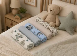 Babymam pieluchy tetrowe bawełna 100% zestaw 5szt