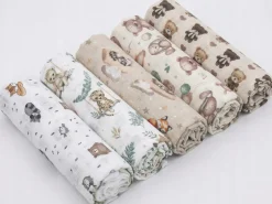 Babymam pieluchy tetrowe bawełna 100% zestaw 5szt