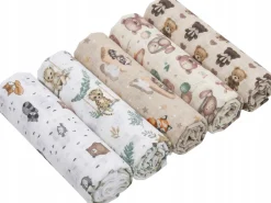 Babymam pieluchy tetrowe bawełna 100% zestaw 5szt