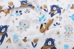 Babymam pieluszki flanelowe kolorowe pieluchy premium 5szt