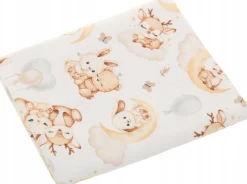 Babymam pieluszki flanelowe kolorowe pieluchy premium 5szt