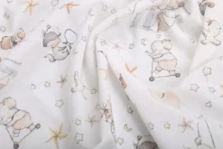 Babymam pieluszki flanelowe kolorowe pieluchy premium 5szt