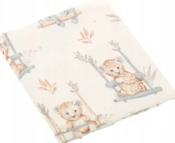 Babymam pieluszki flanelowe kolorowe pieluchy premium 5szt