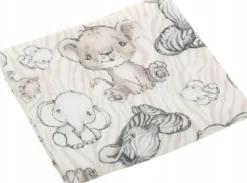 Babymam pieluszki flanelowe kolorowe pieluchy premium 5szt