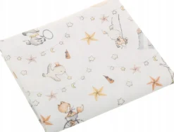 Babymam pieluszki flanelowe kolorowe pieluchy premium 5szt