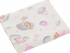 Babymam pieluszki flanelowe kolorowe pieluchy premium 5szt