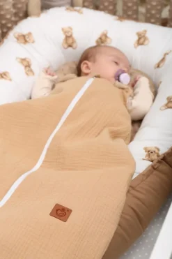 Babymam śpiworek do spania muślinowy regulowany niemowlęcy double light