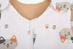 Babymam śpiworek do spania muślinowy regulowany niemowlęcy double light
