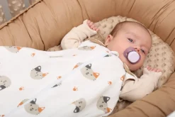 Babymam śpiworek do spania muślinowy regulowany niemowlęcy double light