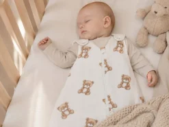 Babymam śpiworek do spania muślinowy regulowany niemowlęcy muślin light
