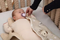 Babymam śpiworek do spania muślinowy regulowany niemowlęcy muślin light
