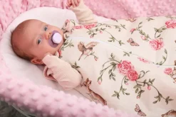 Babymam śpiworek do spania muślinowy regulowany niemowlęcy muślin light