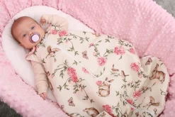 Babymam śpiworek do spania muślinowy regulowany niemowlęcy muślin light