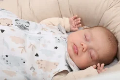 Babymam śpiworek do spania muślinowy regulowany niemowlęcy muślin light