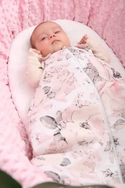 Babymam śpiworek do spania muślinowy regulowany niemowlęcy muślin light