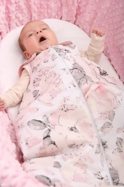 Babymam śpiworek do spania muślinowy regulowany niemowlęcy muślin light