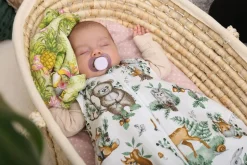 Babymam śpiworek do spania muślinowy regulowany niemowlęcy muślin light