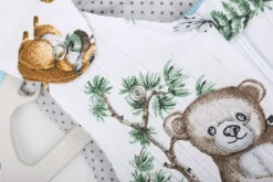 Babymam śpiworek do spania muślinowy regulowany niemowlęcy muślin light