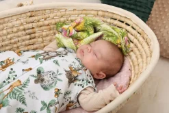Babymam śpiworek do spania muślinowy regulowany niemowlęcy muślin light