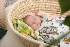 Babymam śpiworek do spania muślinowy regulowany niemowlęcy muślin light