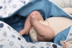 Babymam śpiworek do spania muślinowy regulowany niemowlęcy muślin light