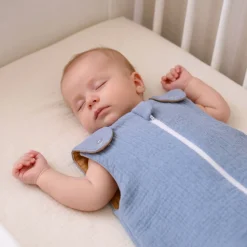 Babymam śpiworek do spania muślinowy regulowany niemowlęcy double light