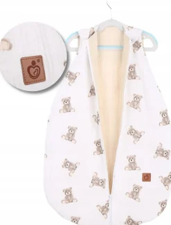 Babymam śpiworek do spania muślinowy regulowany niemowlęcy double light