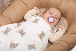 Babymam śpiworek do spania muślinowy regulowany niemowlęcy double light