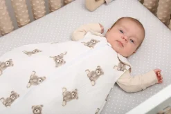 Babymam śpiworek do spania muślinowy regulowany niemowlęcy double light