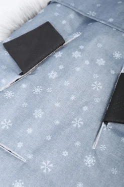 Babymam śpiworek do wózka sanek gondoli wodoodporny ocieplany z futerkiem