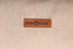 Babymam śpiworek do wózka sanek gondoli wodoodporny ocieplany z futerkiem