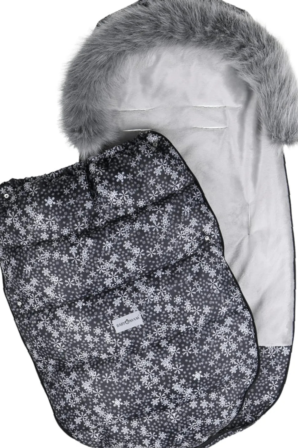 Babymam śpiworek do wózka sanek na zimę maxi 114cm