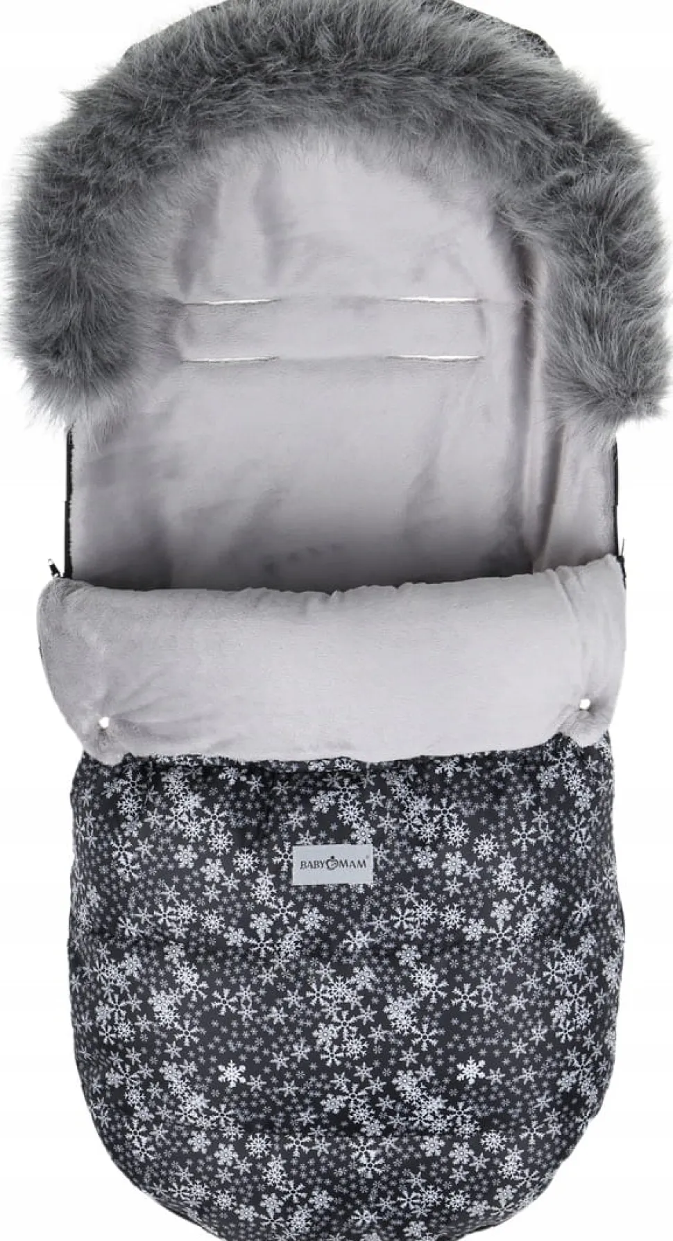 Babymam śpiworek do wózka sanek na zimę maxi 114cm