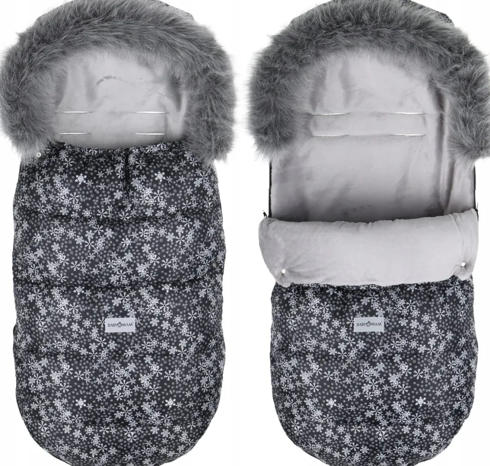 Babymam śpiworek do wózka sanek na zimę maxi 114cm