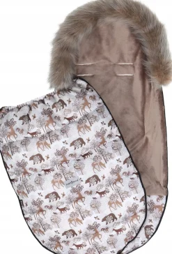 Babymam śpiworek do wózka sanek na zimę maxi 114cm