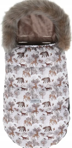 Babymam śpiworek do wózka sanek na zimę maxi 114cm