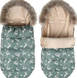 Babymam śpiworek do wózka sanek na zimę maxi 114cm