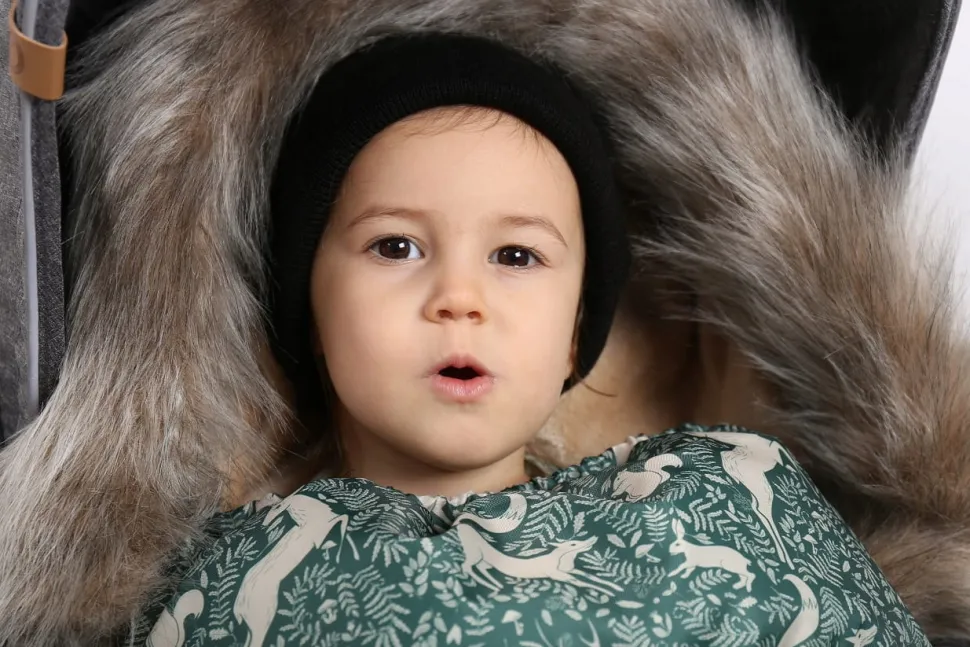 Babymam śpiworek do wózka sanek na zimę maxi 114cm