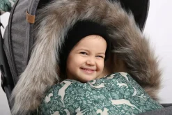 Babymam śpiworek do wózka sanek na zimę maxi 114cm
