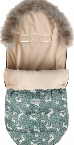 Babymam śpiworek do wózka sanek na zimę maxi 114cm