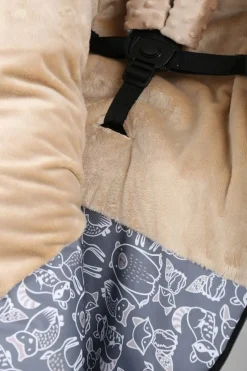 Babymam śpiworek do wózka sanek na zimę maxi 114cm