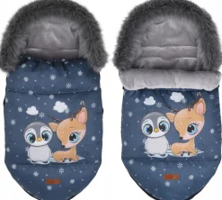 Babymam śpiworek do wózka sanek gondoli premium