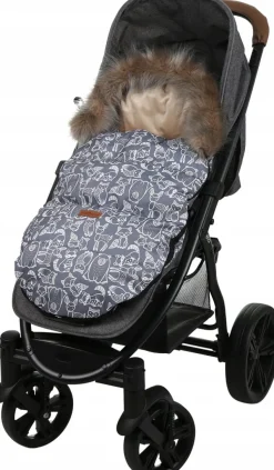 Babymam śpiworek do wózka sanek gondoli premium